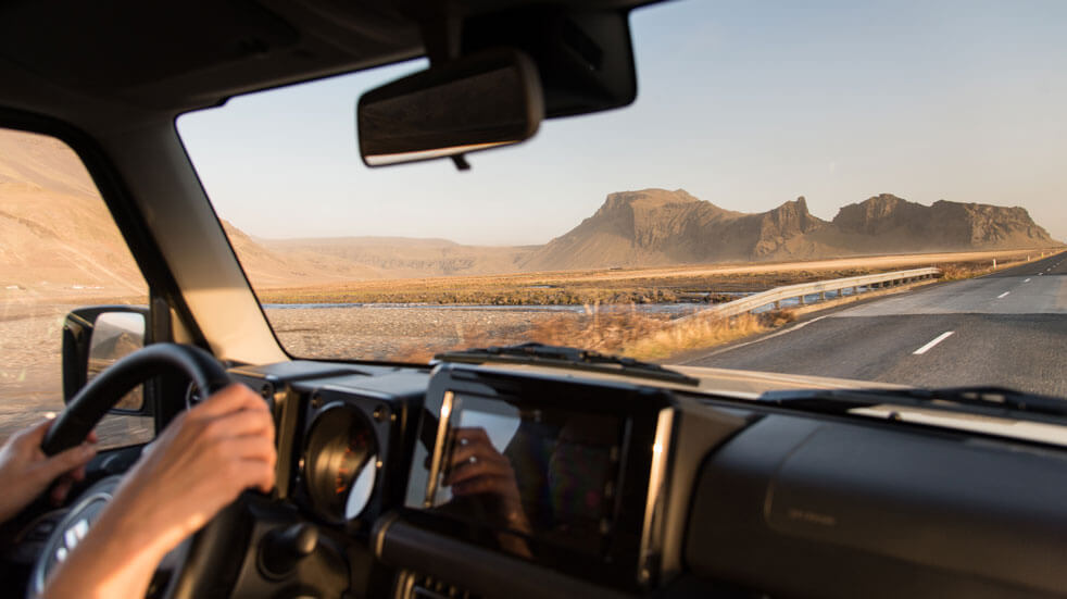 Iceland-Suzuki-Jimny-inside